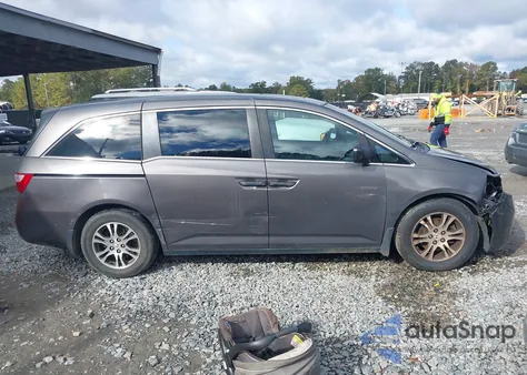 2013 Honda Odyssey Ex-L из США, поврежденный, VIN 5FNRL5H65DB003049